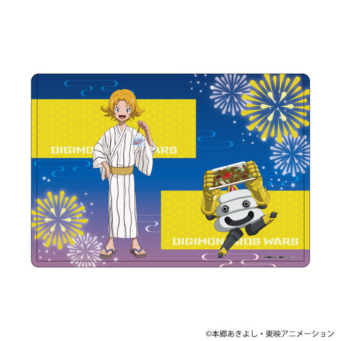 『デジモンクロスウォーズ』キャラクリアケース03/天野ユウ&ダメモン(描き下ろしイラスト)